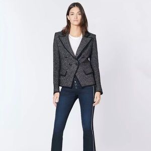 veronica beard frisco tweed jacket
